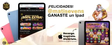 ¡Gana un iPad en clrojabet.com!